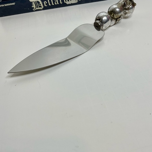 Cake Serve Stacked Pears Handle Stainless Steel - Picture 13 of 16